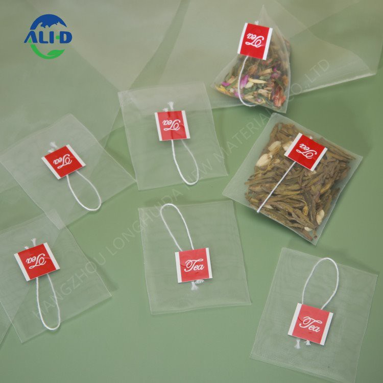 삼각형 티백 포장용 생분해성 PLA 필터 메쉬 롤