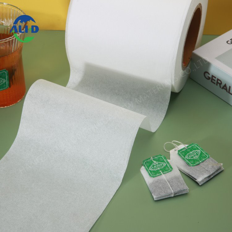 열 밀봉이 없는 티백 여과기 재료