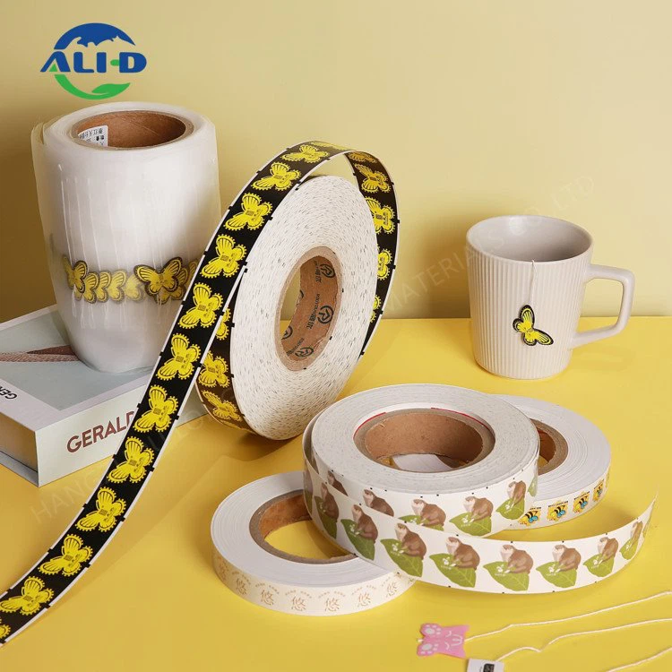 티백 태그 종이 롤 필름